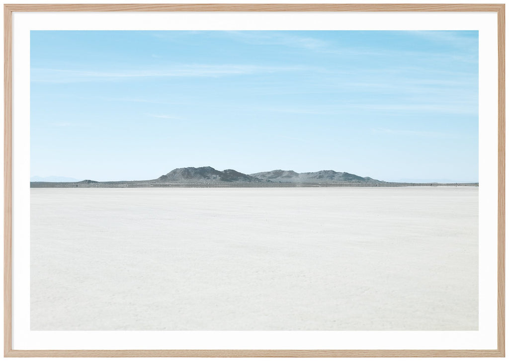 El Mirage Dry Lake I Mojaveöknen. Ekram